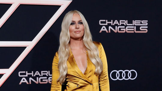 Lindsey Vonn na svetovej premiére filmu...