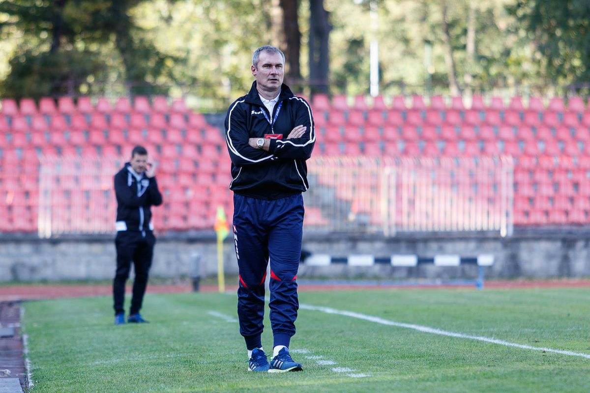 Tréner Dukly Banská Bystrica Stanislav Varga.