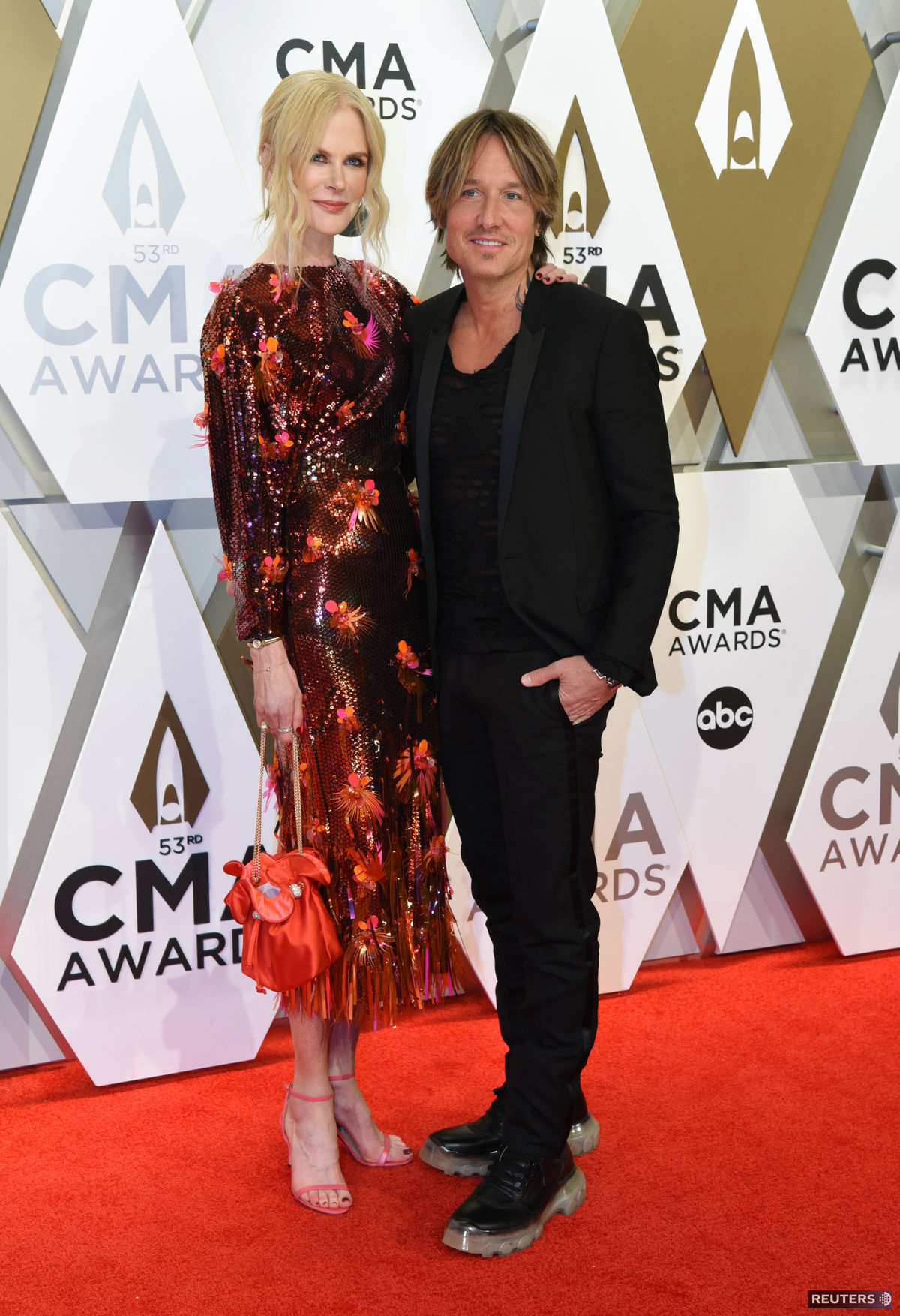 Herečka Nicole Kidman a jej manžel Keith Urban...
