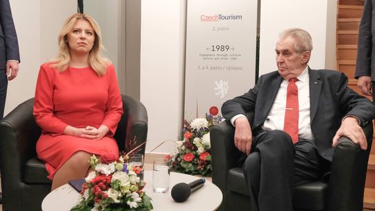 Čaputová Zeman Český dom