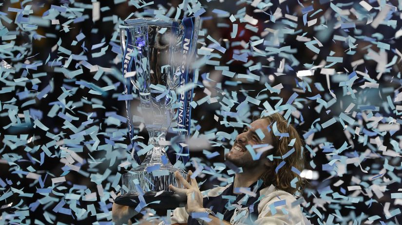 Grécky tenista Stefanos Tsitsipas sa stal...