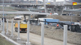 Diaľničné bludisko v Prešove. Pozrite si video z novej križovatky D1 a R4