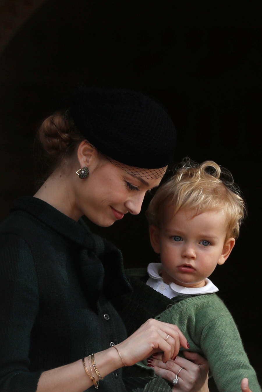 Beatrice Borromeo a jej syn Francesco...