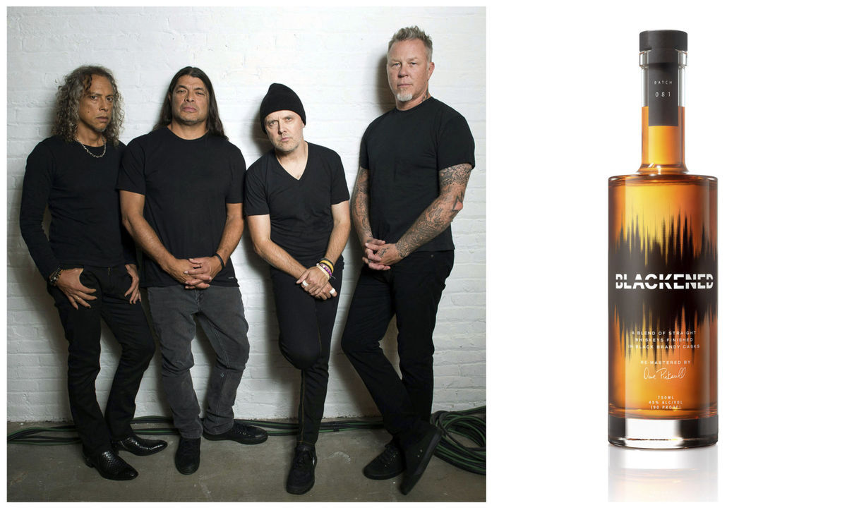 Členovia formácie Metallica (zľava: Kirk...