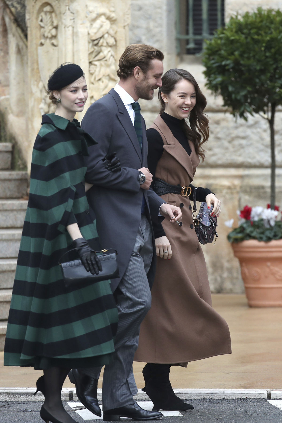 Zľava: Beatrice Borromeo, jej manžel Pierre...