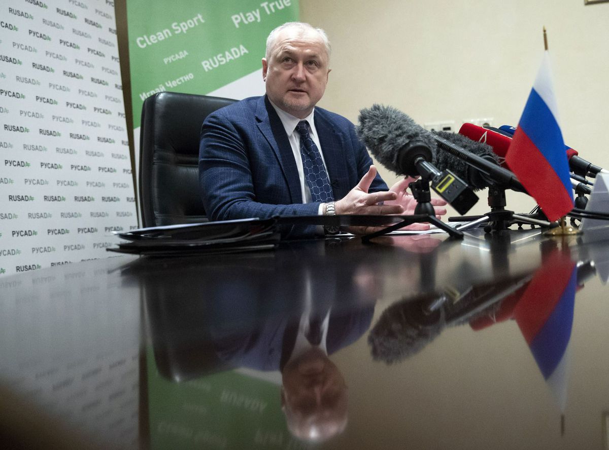 Šéf Ruskej antidopingovej agentúry (RUSADA)...