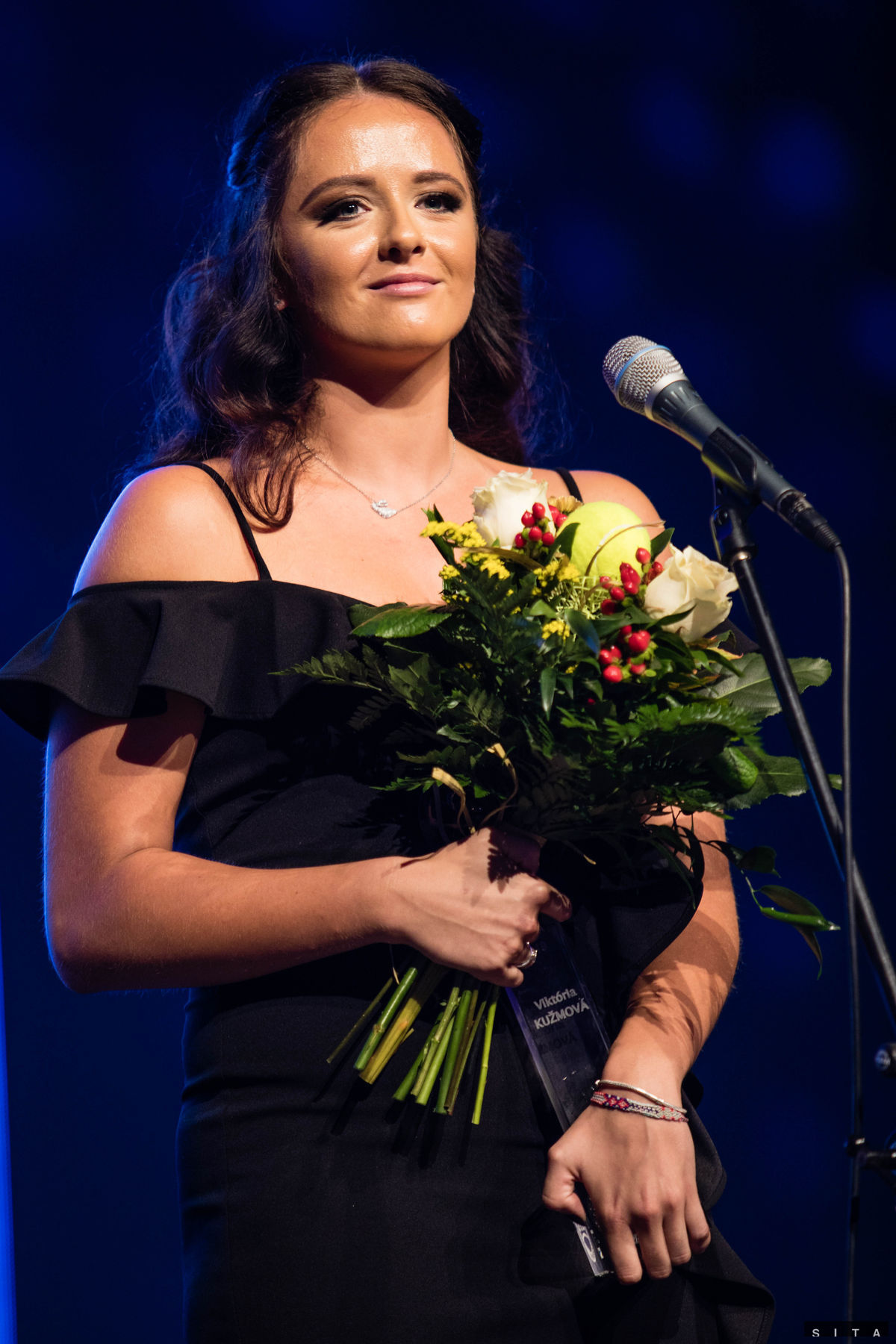 Tenistka roka 2019 Viktória Kužmová počas...