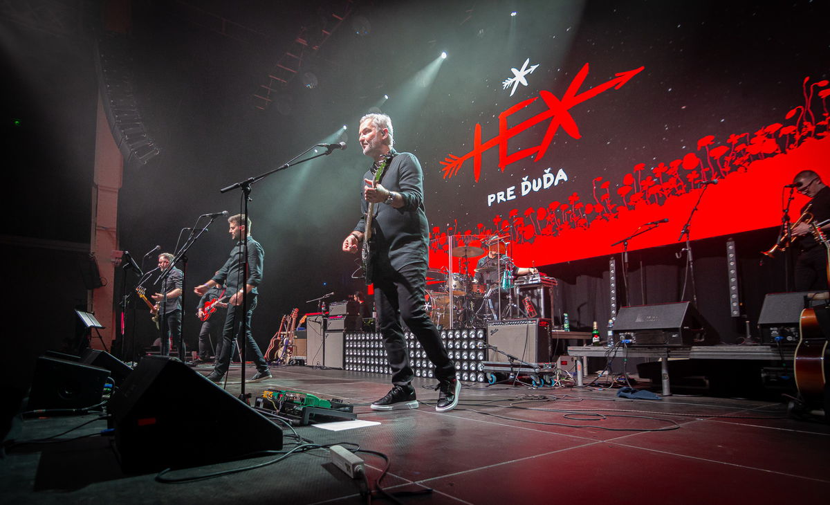 Kapela HEX odohrala koncert k 30-temu výročiu...