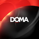 doma, televízia doma, logo,