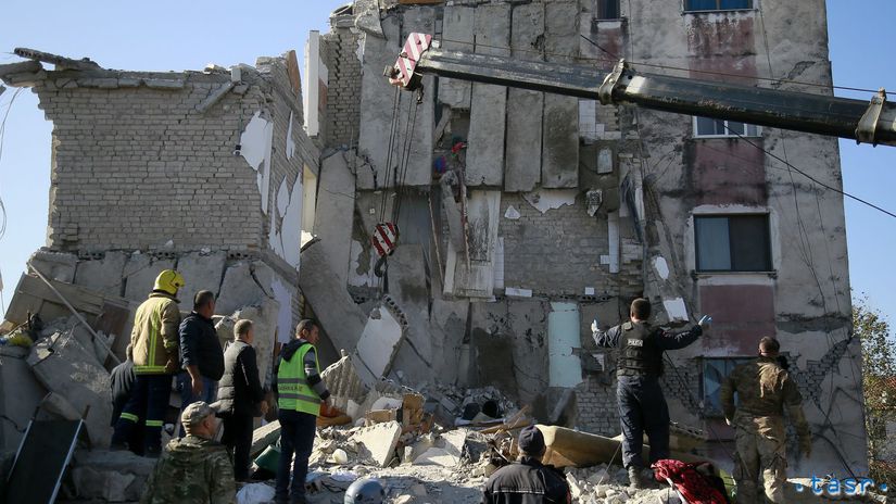 albánsko, zemetrasenie