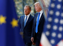 EÚ / Donald Tusk / Donald Trump /