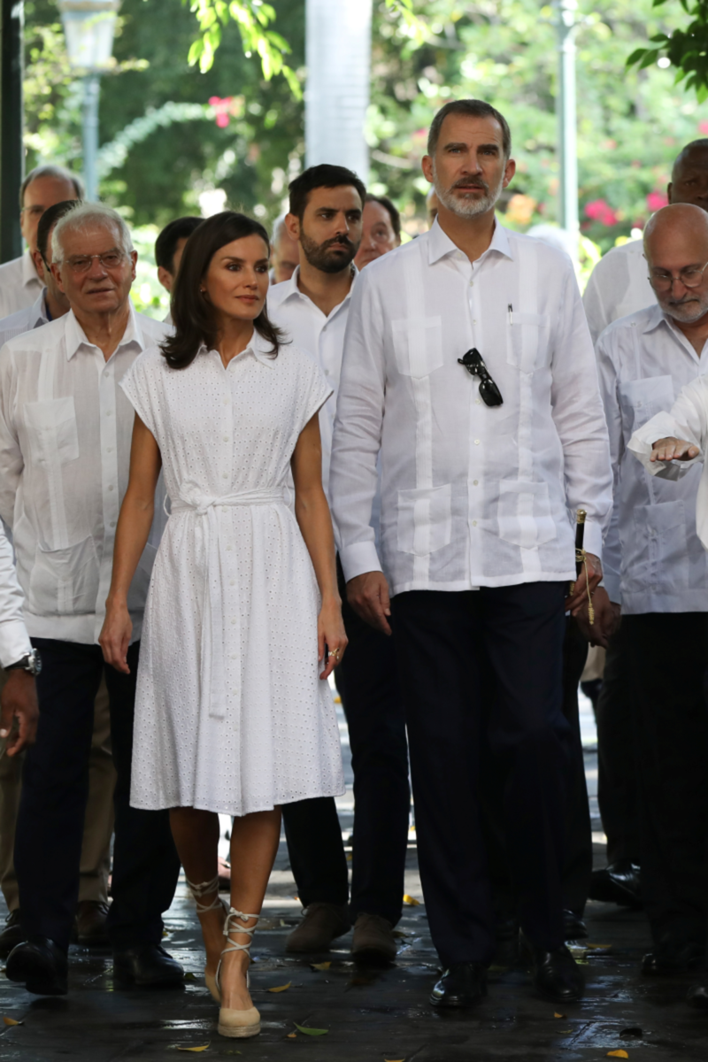 Kráľovná Letizia má na sebe model španielskej...