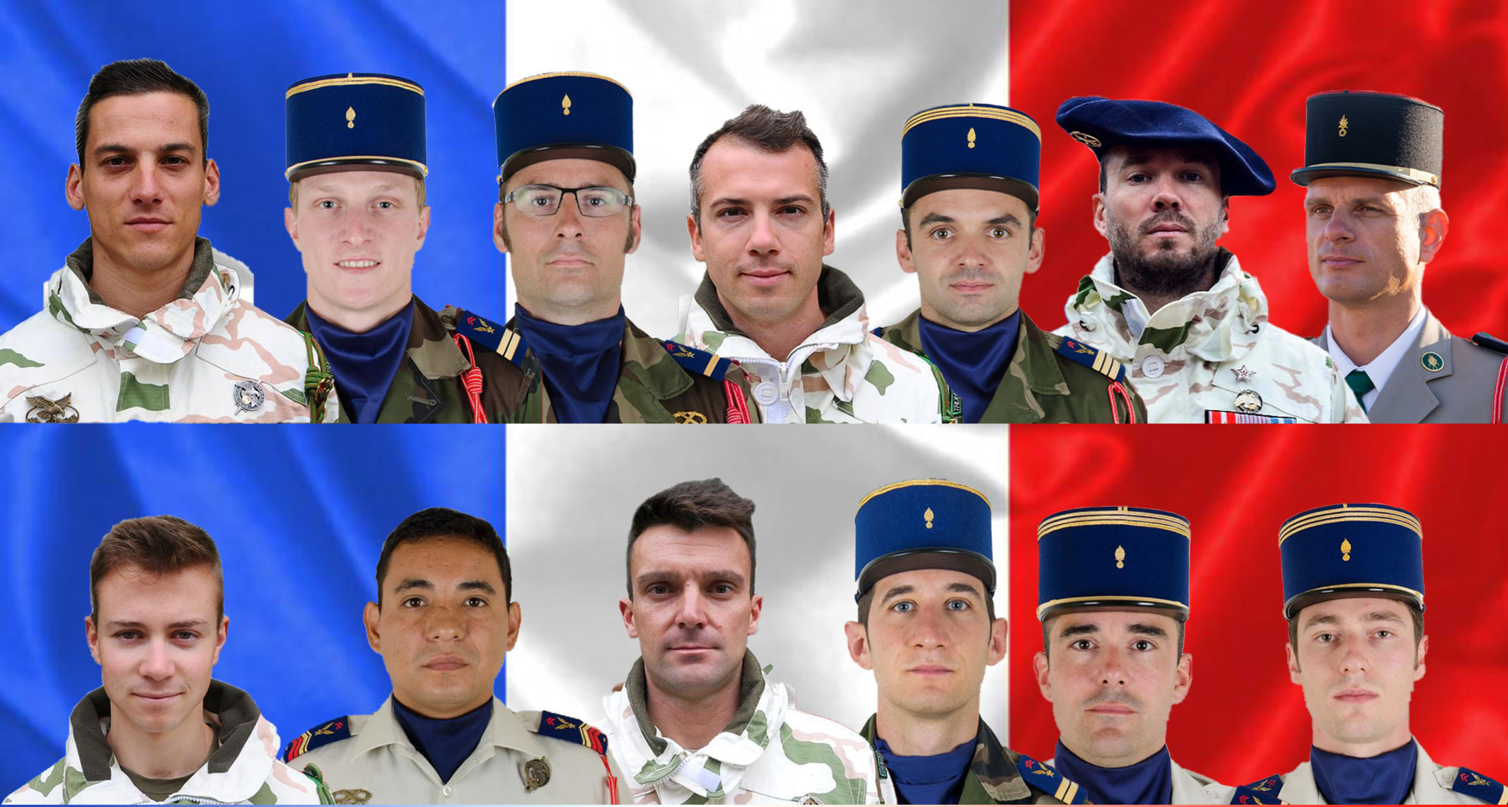 Na koláži francúzskeho ministerstva obrany je...
