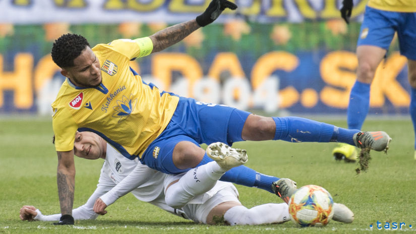 Momentka zo zápasu DAC Dunajská Streda - FC Nitra.
