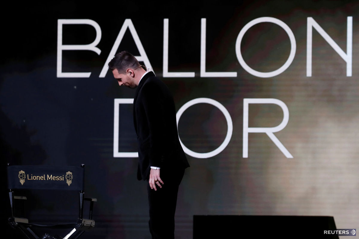 Najlepší futbalista roka 2019 Lionel Messi.