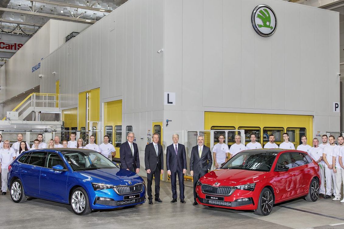 Scala je moderný hatchback nižšej strednej...