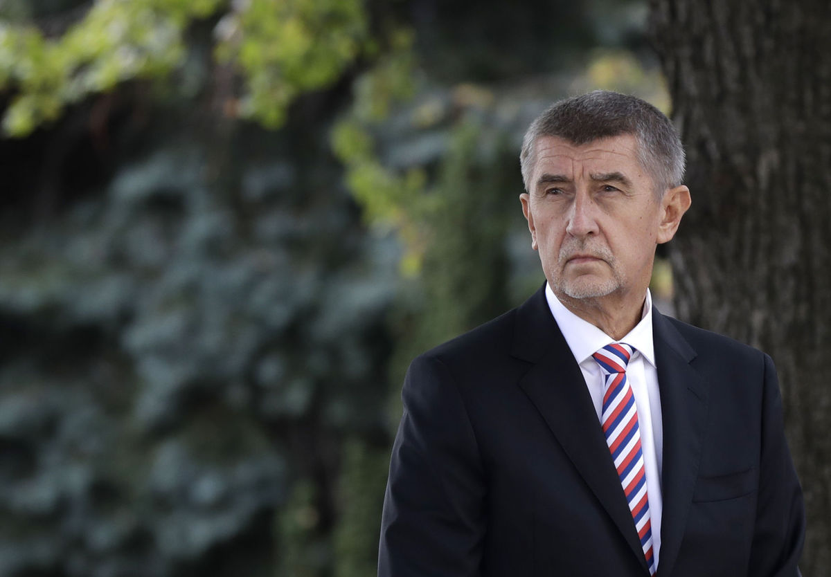 Český premiér Andrej Babiš