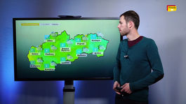 Slovensko v zovretí frontálnych prúdov. Prinesú aj sneženie?