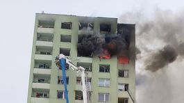 Výbuch plynu v bytovom dome v Prešove