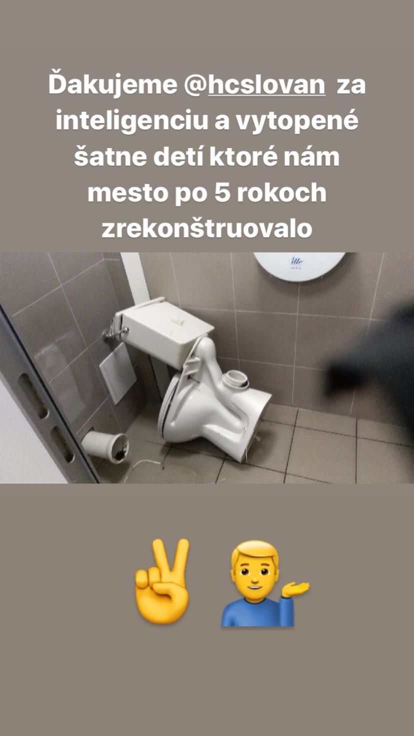 Škody v Banskej Bystrici.