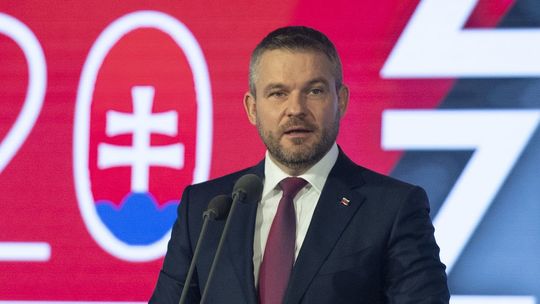 Na snímke podpredseda strany Smer a volebný...