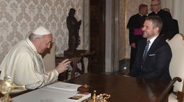 Pellegrini: Z pápeža ide veľká charizma, bavili sme sa ľudsky a otvorene