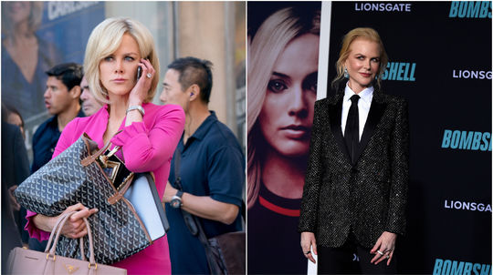 Herečka Nicole Kidman ako Gretchen Carlson vo...