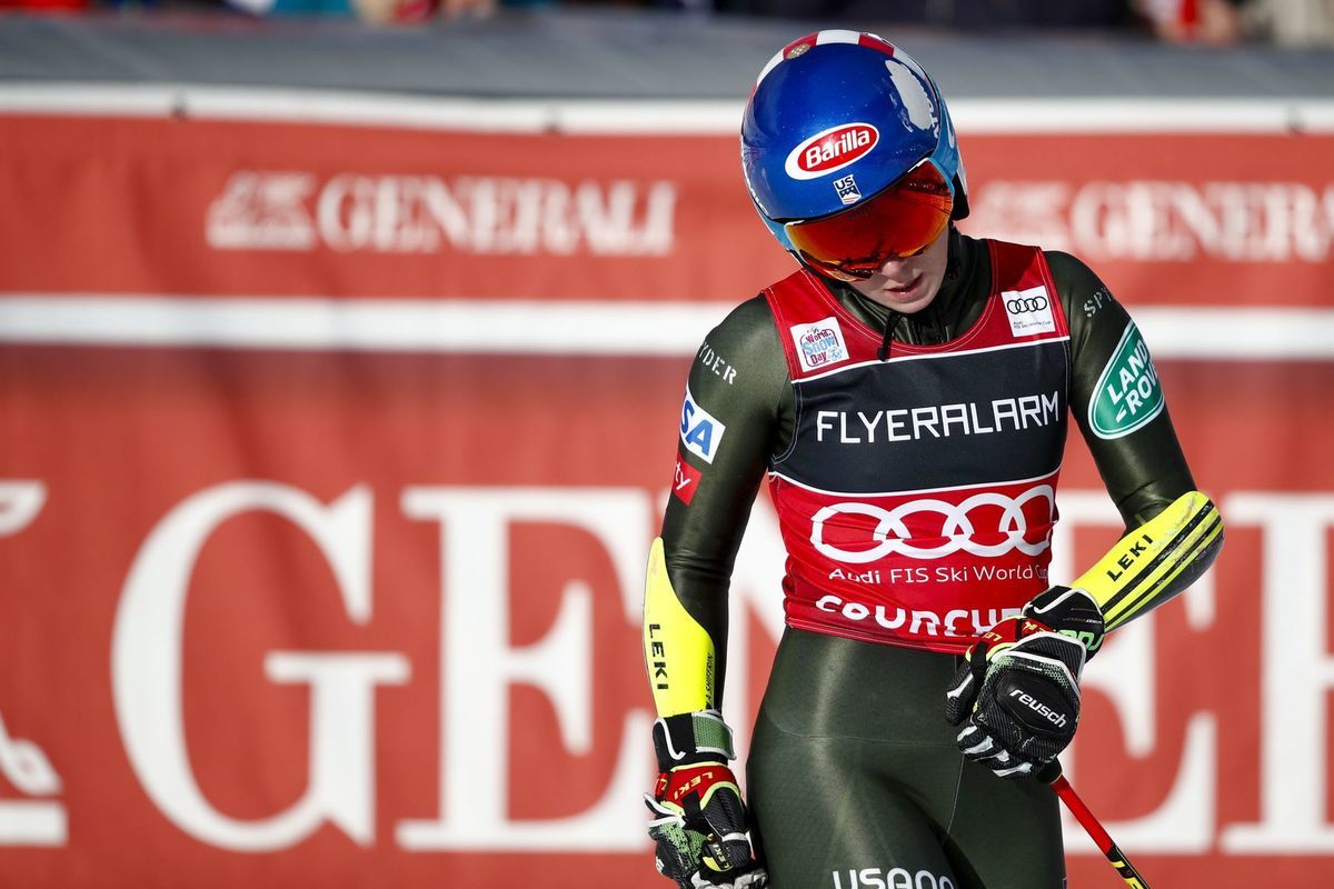 Sklamaná Mikaela Shiffrinová v cieli obrovského...