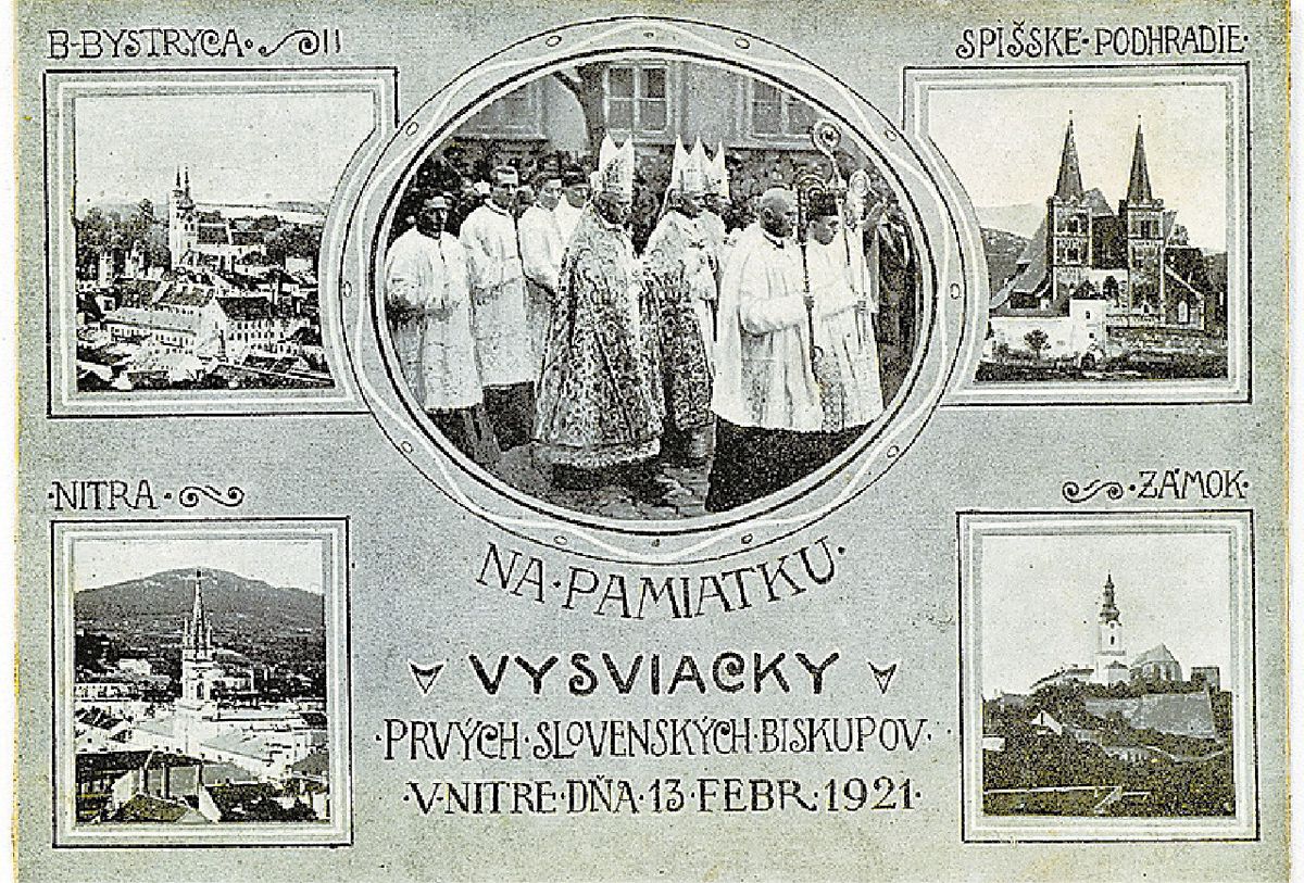 Vysviacka prvých slovenských biskupov sa...