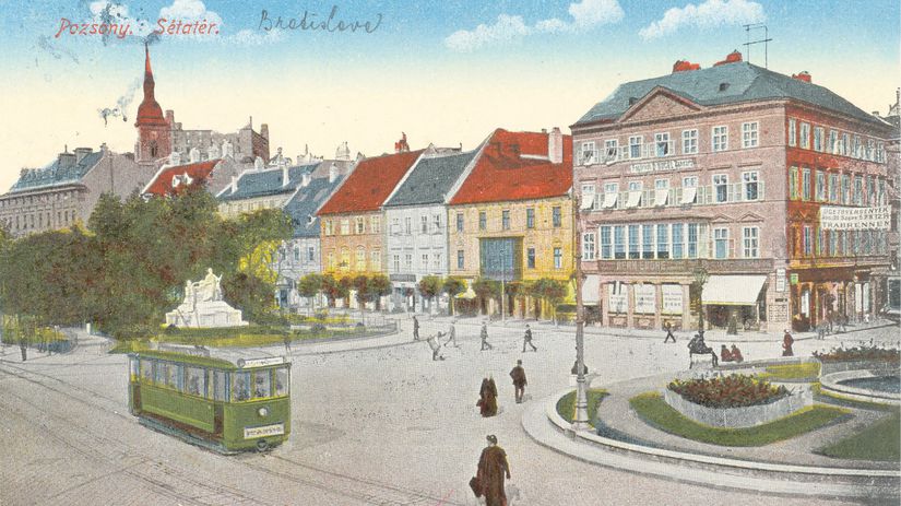 Bratislava, 1919, pohľadnica