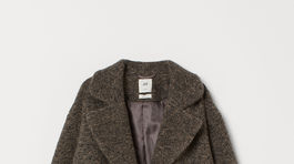 Dámsky kabát H&M. Zlacnený zo 69,99 eura na 34,99 eura.