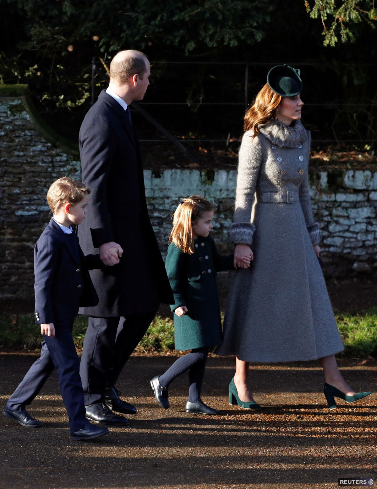 Princ William, jeho manželka Catherine,...