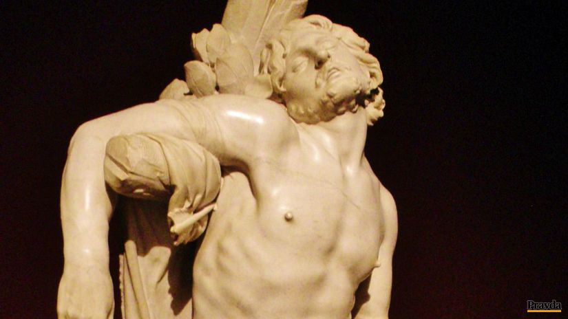 Lorenzo Bernini: Svätý Šebastián, 1617. Museo...