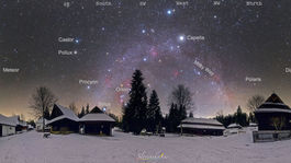 Vianočnou snímkou NASA bola fotografia Slováka Tomáša Slovinského