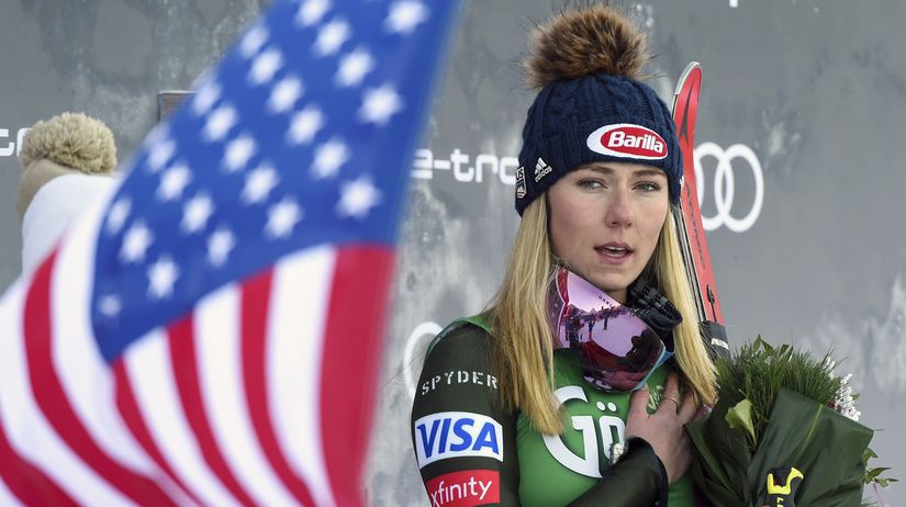Mikaela Shiffrinová víťazkou obrovského slalomu...