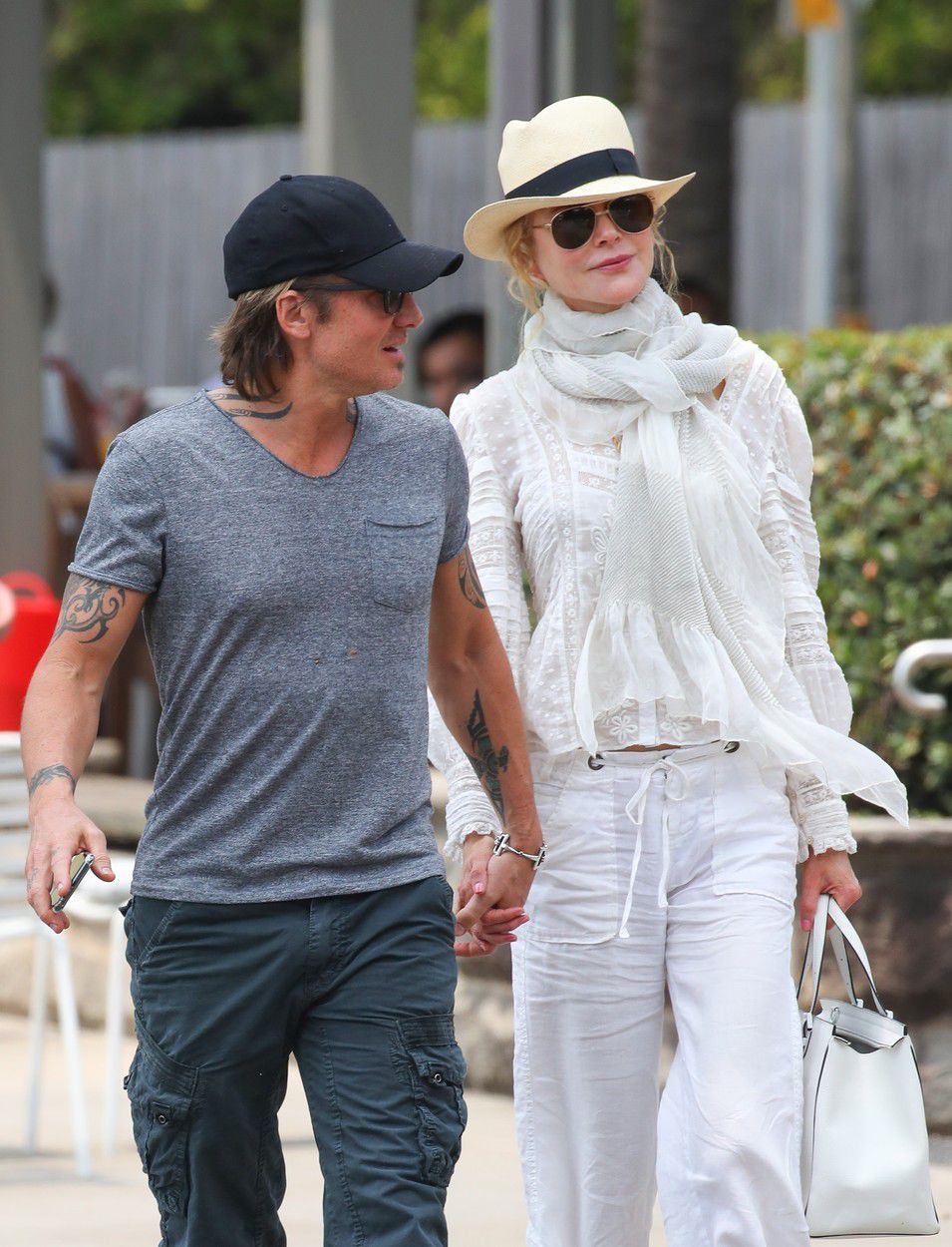 Herečka Nicole Kidman a jej manžel Keith Urban...