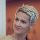 Speváčka Gun-Marie Fredriksson zo skupiny Roxette.