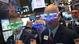 finančý trh  Wall Street USA 2020 nový rok