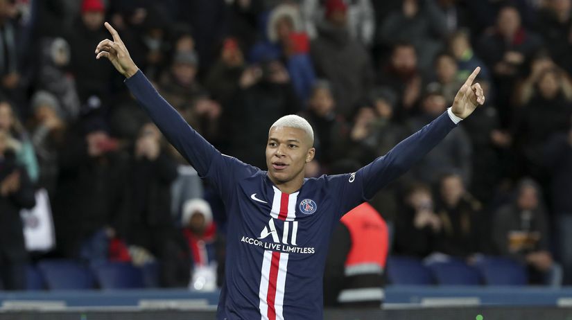 10. Kylian Mbappé (Fr., Paríž St. Germain) -...