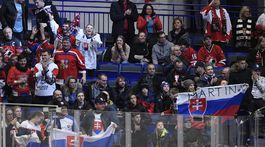 ČR SR Ostrava hokej MS20 štvrťfinále Slovensko Kanada