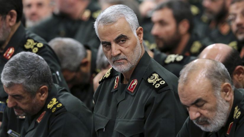 Gásem Solejmání teherán irán generál