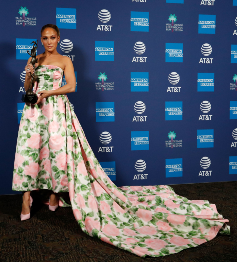 Jennifer Lopez počas filmového festivalu v Palm...