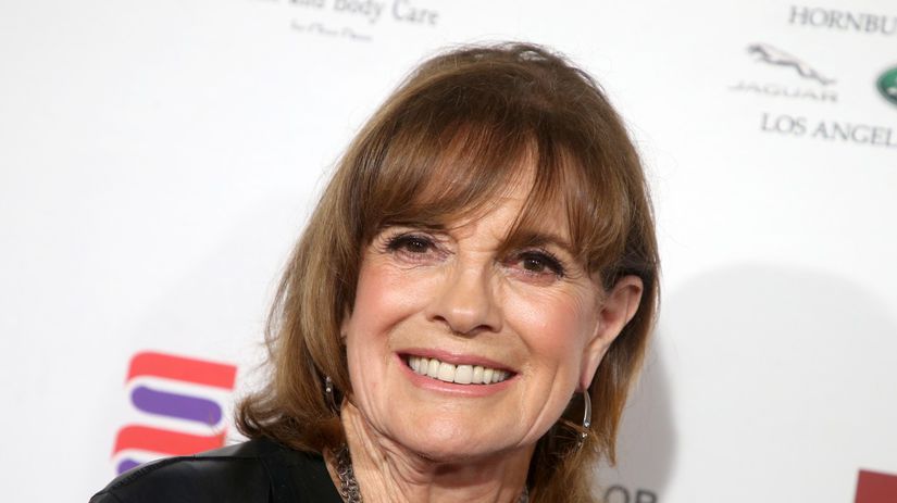 Herečka Linda Gray.