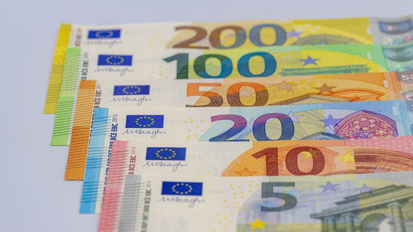 peniaze, bankovky, euro