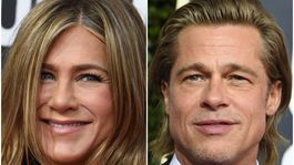 Touto vetou Pitt na Zlatých glóbusoch rozosmial Anistonovú! Kde bola Jolie?