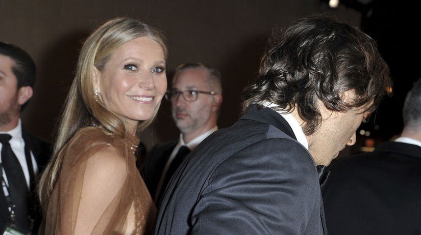 Herečka Gwyneth Paltrow a jej manžel Brad Falchuk.