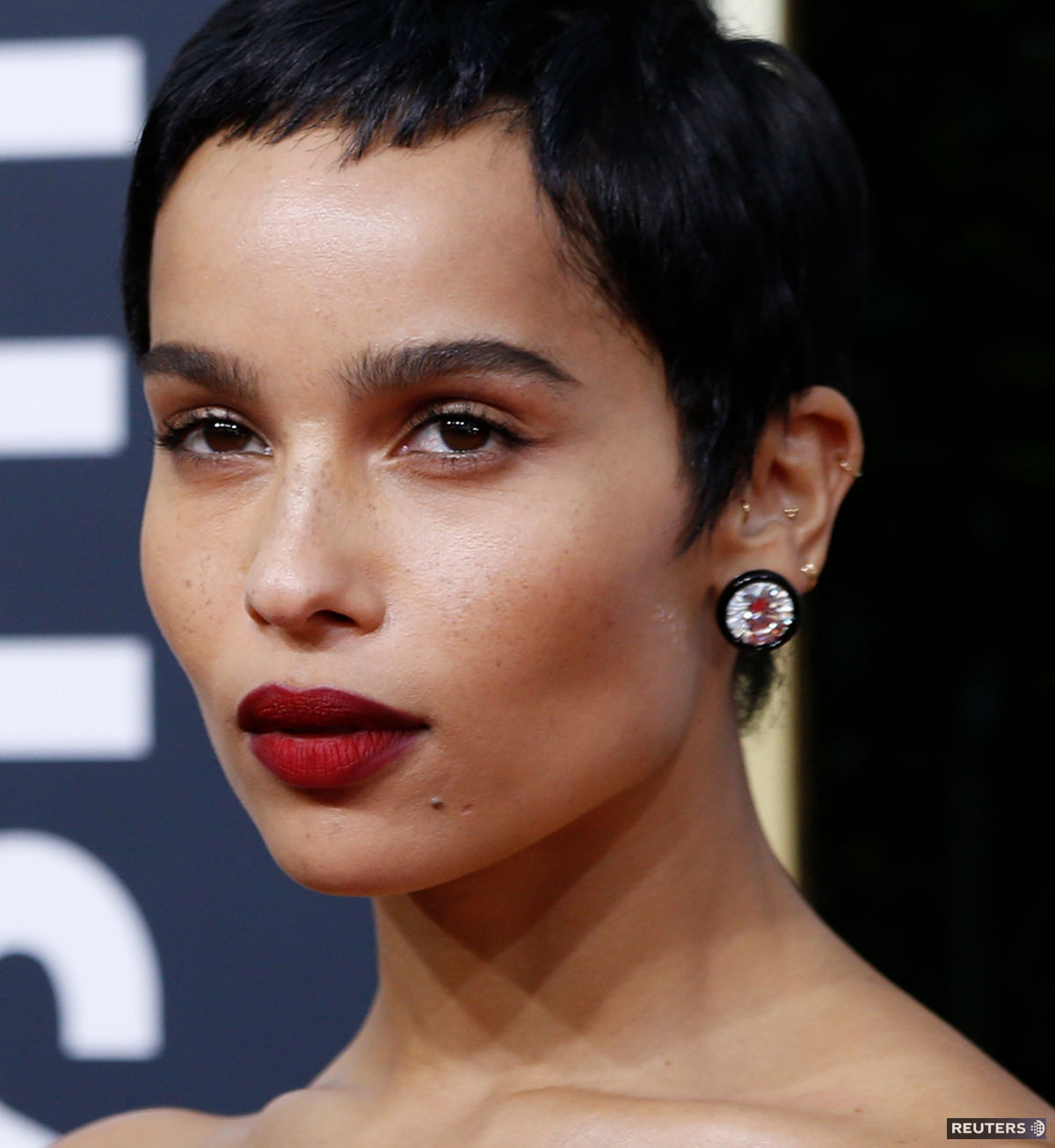Herečka Zoe Kravitz svojím vzhľadom očaruje...