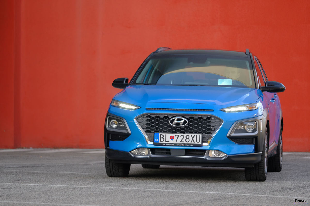 Hyundai Kona Hybrid je dlhý 4 165 mm.