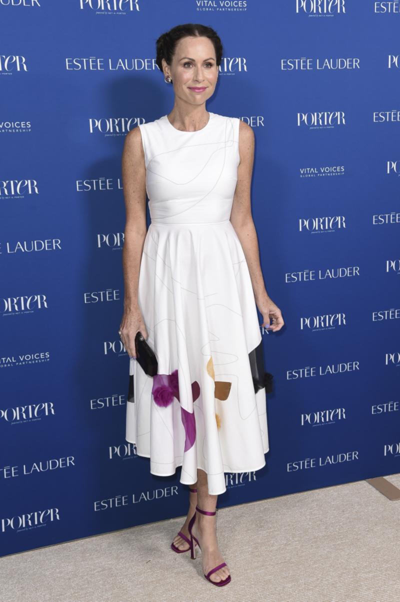 Herečka Minnie Driver.