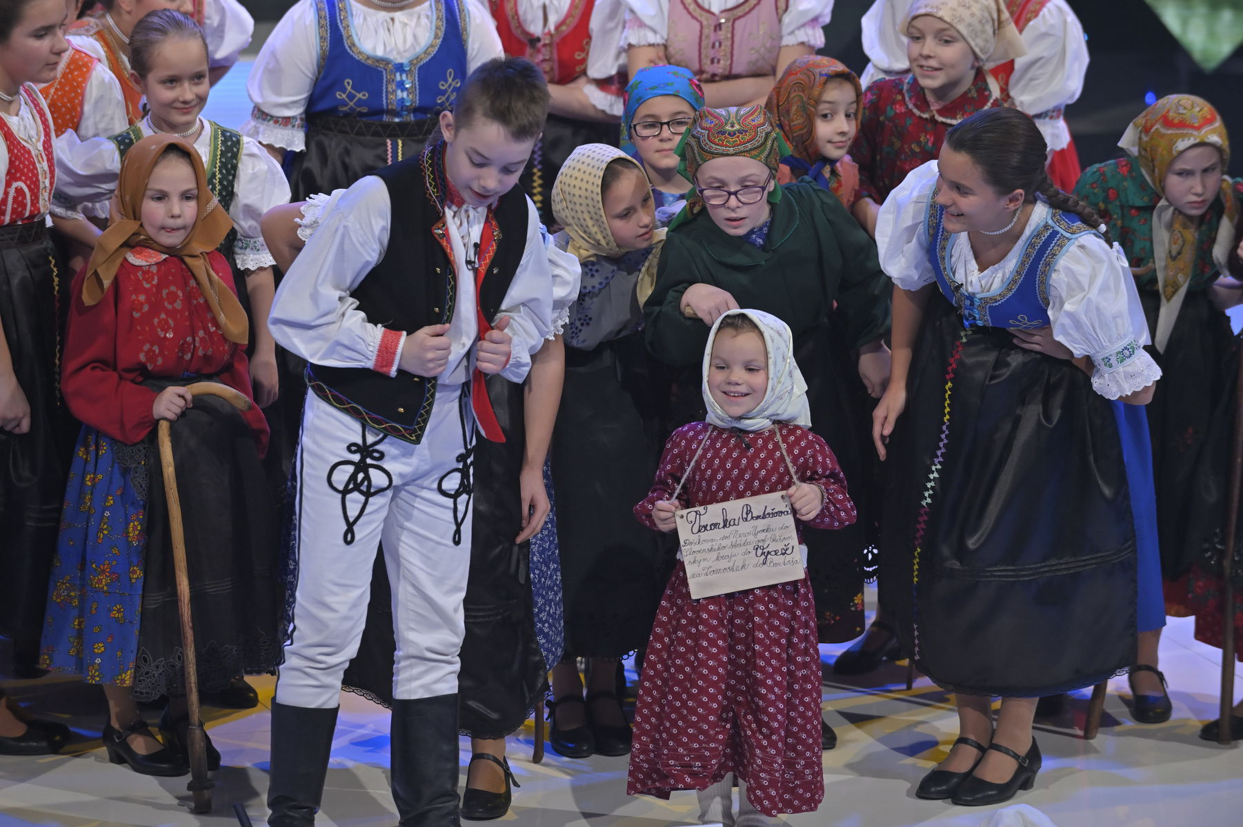 Detský folklórny súbor Pridaňčatá.